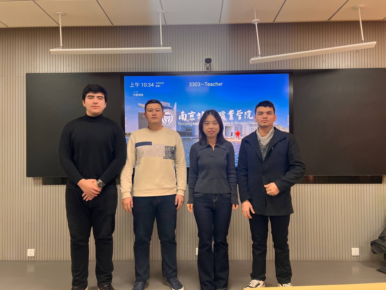 University Student Studies in China and Interns at a Prestigious Hotel