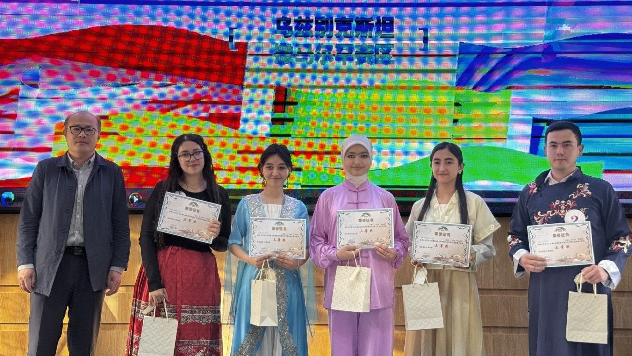 Our students performed with distinction in the traditional “Chinese Bridge” competition
