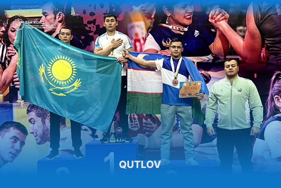 University Student Wins Bronze at Asian Armwrestling Championship