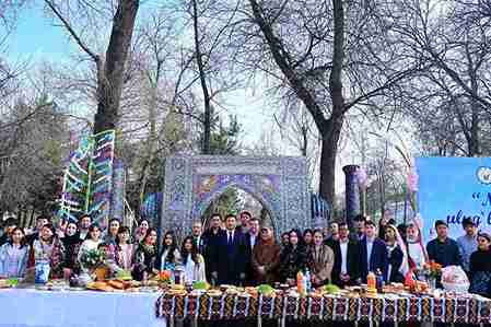 OUR UNIVERSITY TEAM ACTIVELY PARTICIPATED IN THE NATIONAL HOLIDAY OF NOWRÜZ