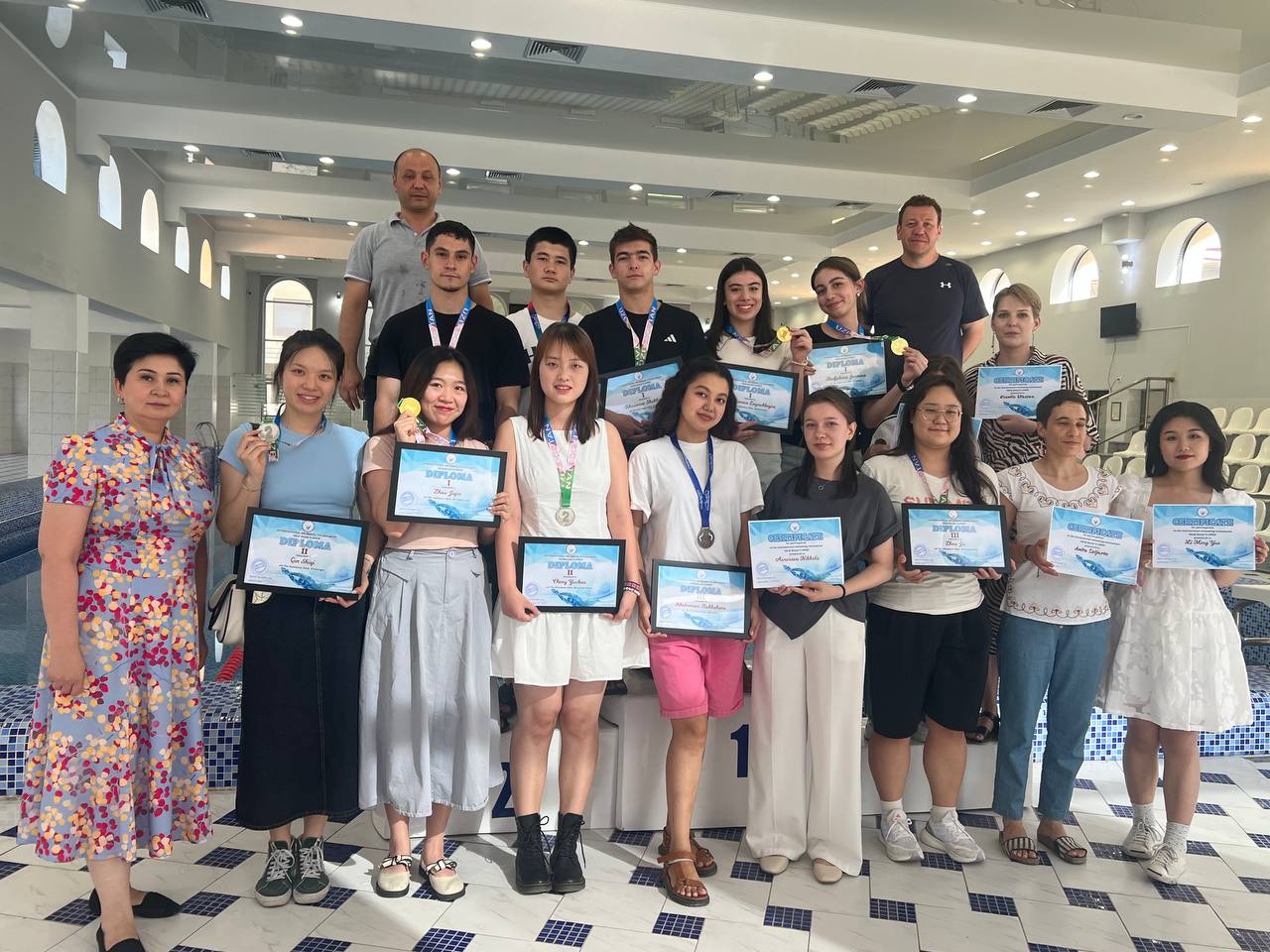 Rector’s Cup Swimming Competition Held Within “Important 90 Days” Program