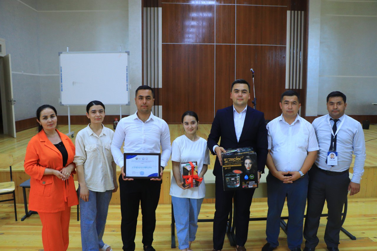 Our university team won first place in the competition on the topic of "Development of Tourism"