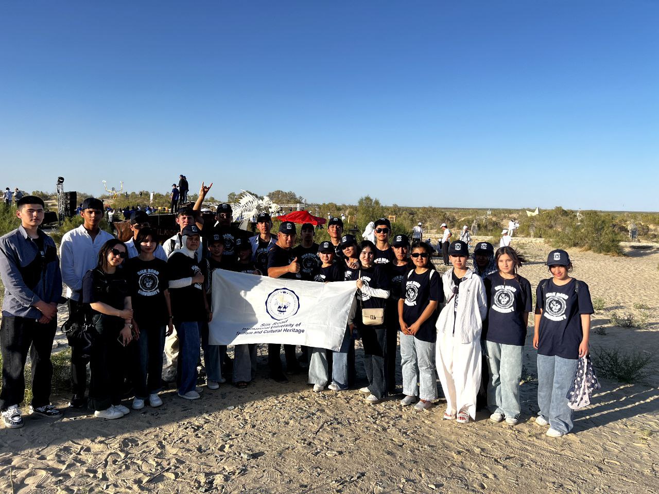 Our students returned with a wealth of impressions from the youth ecological campaign "Train to the Aral Sea."