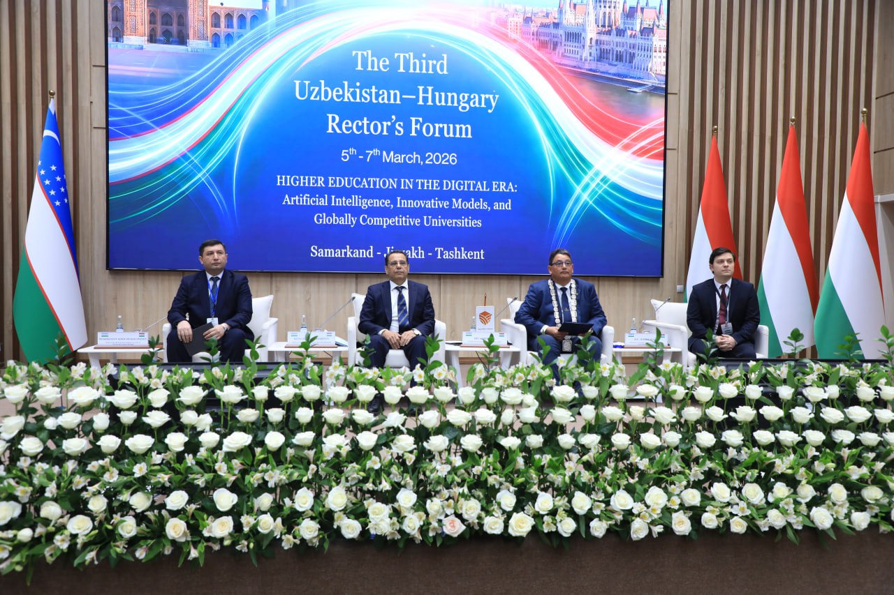 The third Uzbek-Hungarian rectors' forum began in Samarkand